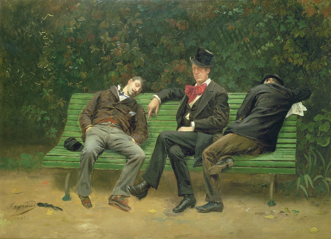 Morgonen efter, 1884 av Fortune Joseph Seraphin Layraud