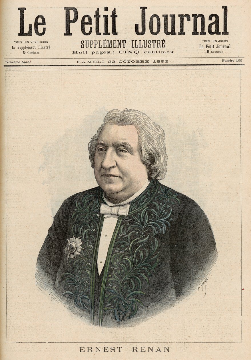 Ernest Renan, mai le 