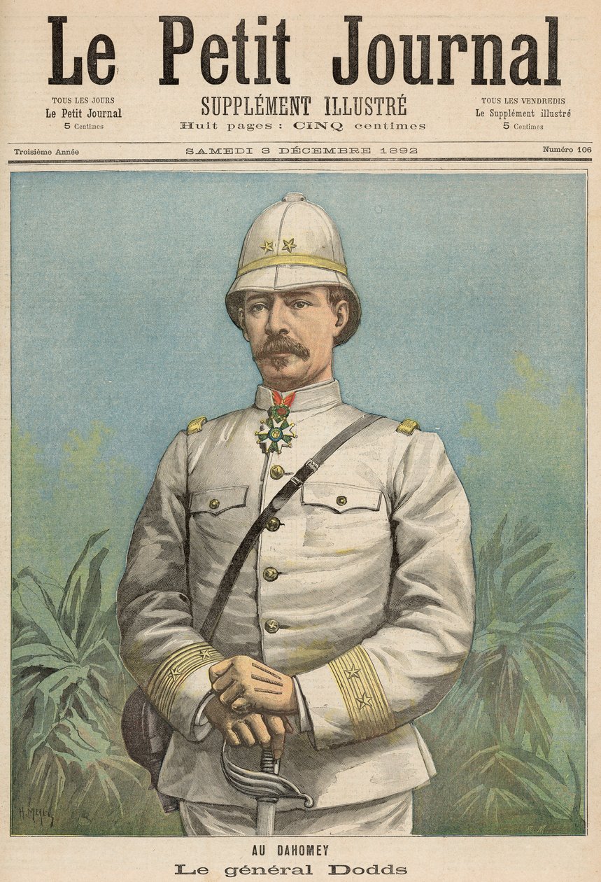 General Alfred Amedee Dodds (1842-1922) i Dahomey, från 