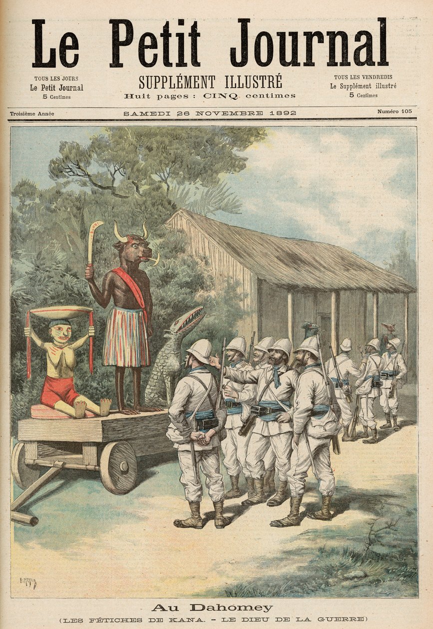Kana fetischer i Dahomey, från 