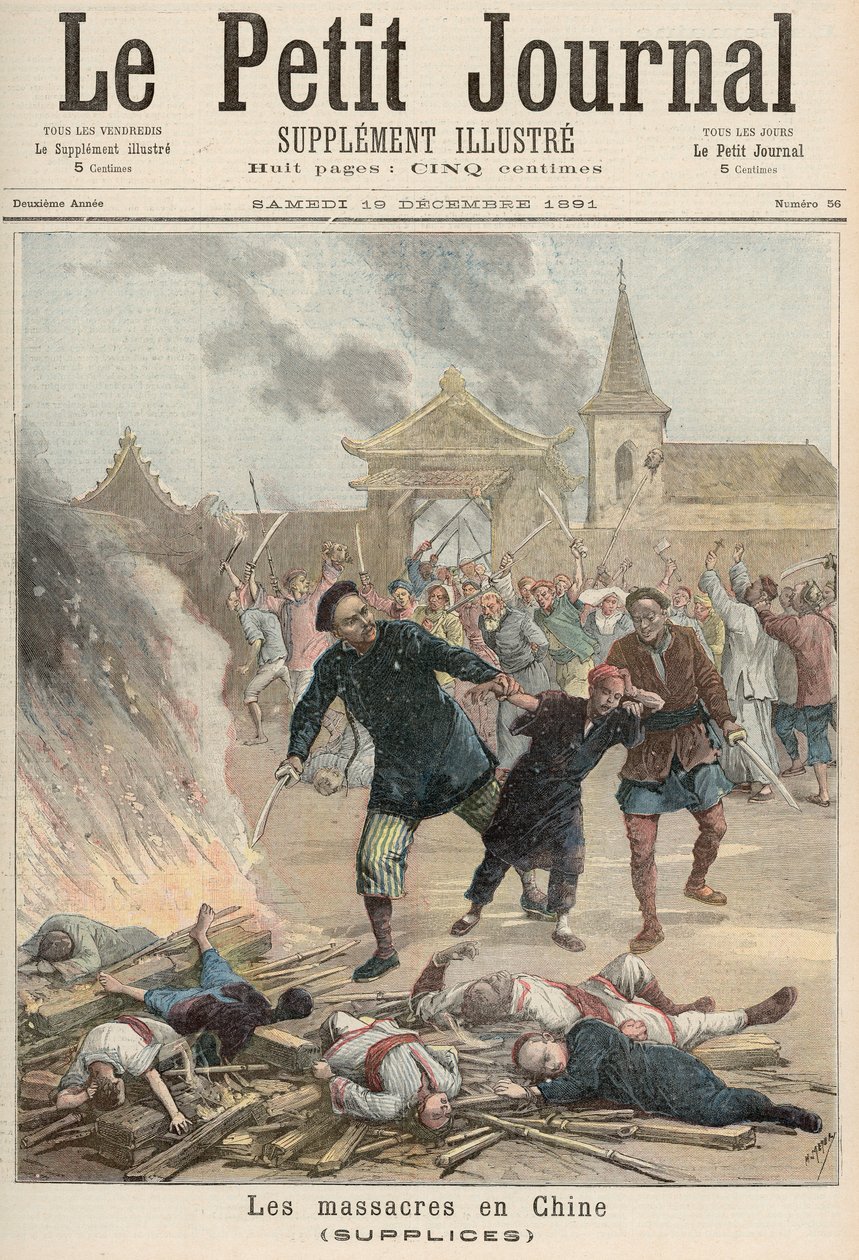 Massaker i Kina, från 