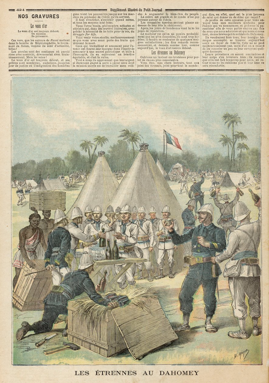 Nyårslådor i Dahomey, från 