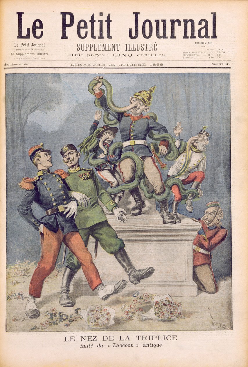 De allierades näsa, efter Laocoon, från 