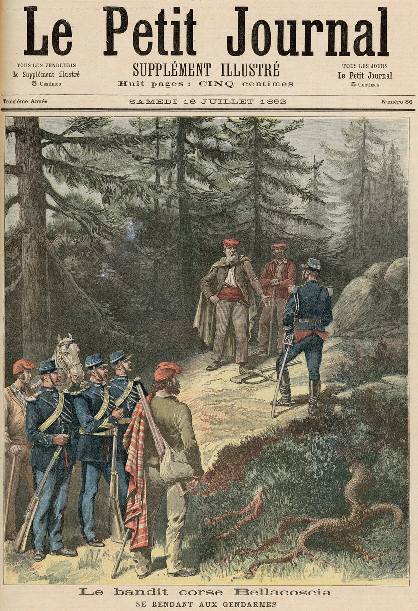 The Corsican Bandit, Jacques Bellacoscia, Surrendering to the Police, från 