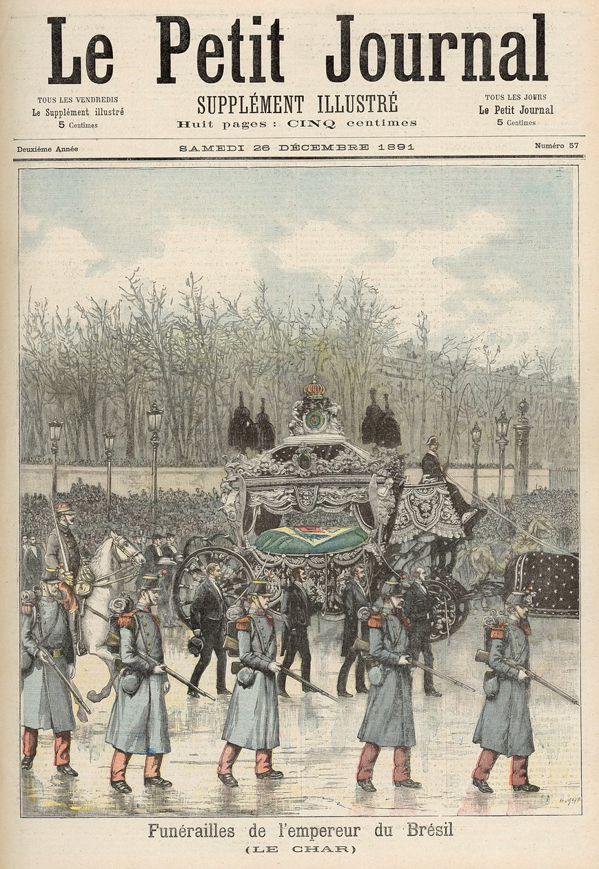 The Funeral of the Emperor of Brazil: The Carriage, från 