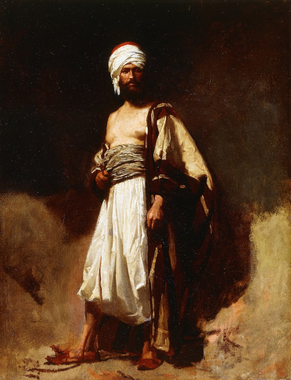 En marockan; En marockan, ca 1862 av Fortuny y Carbó