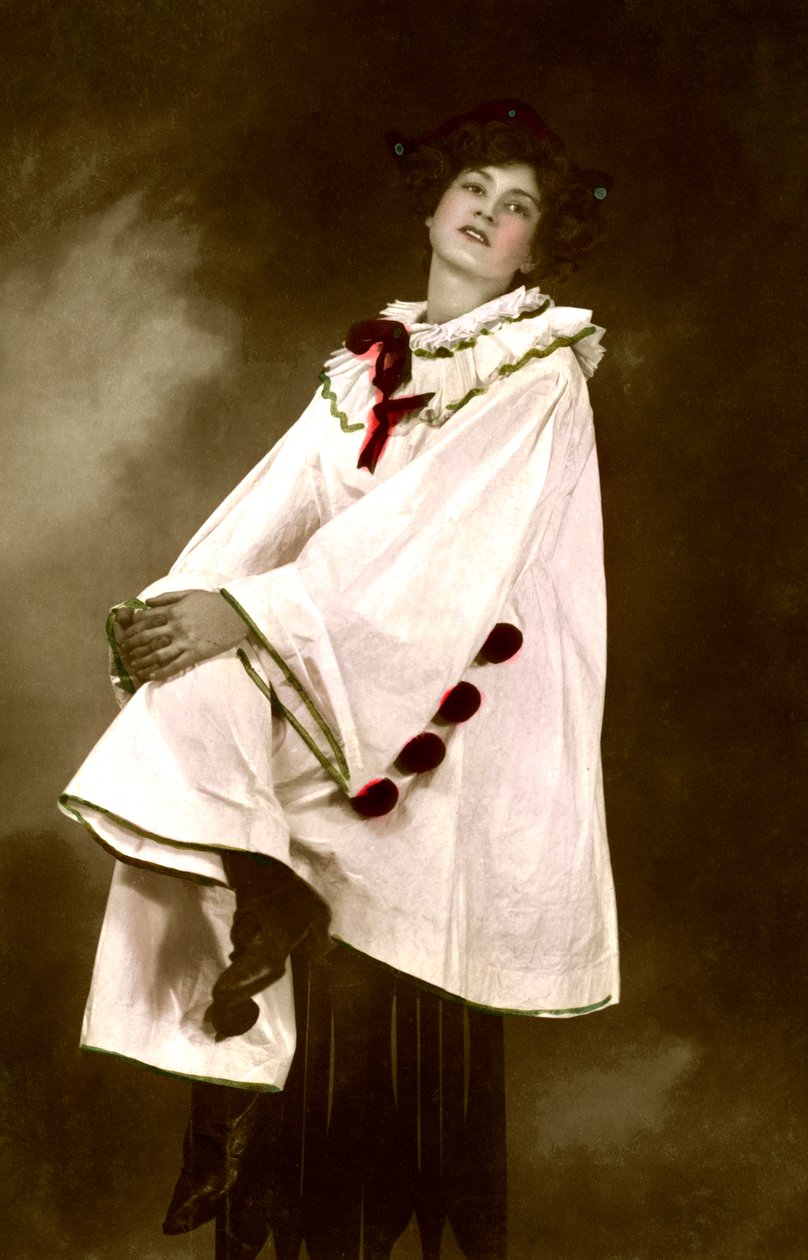 Gabrielle Ray 1883-1973, engelsk skådespelerska, 1906. av Foulsham and Banfield