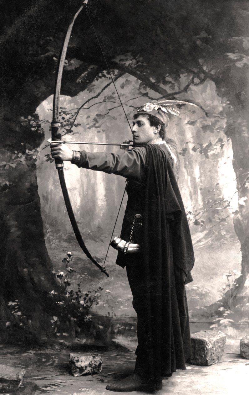 Lewis Waller 1860-1915, engelsk skådespelare, 1907. av Foulsham and Banfield