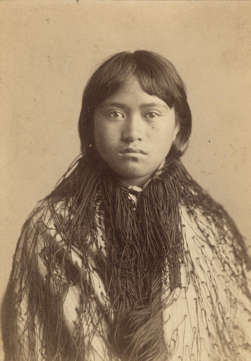Ruto Rawira, ca 1880 (albumintryck) av Foy Brothers Studio