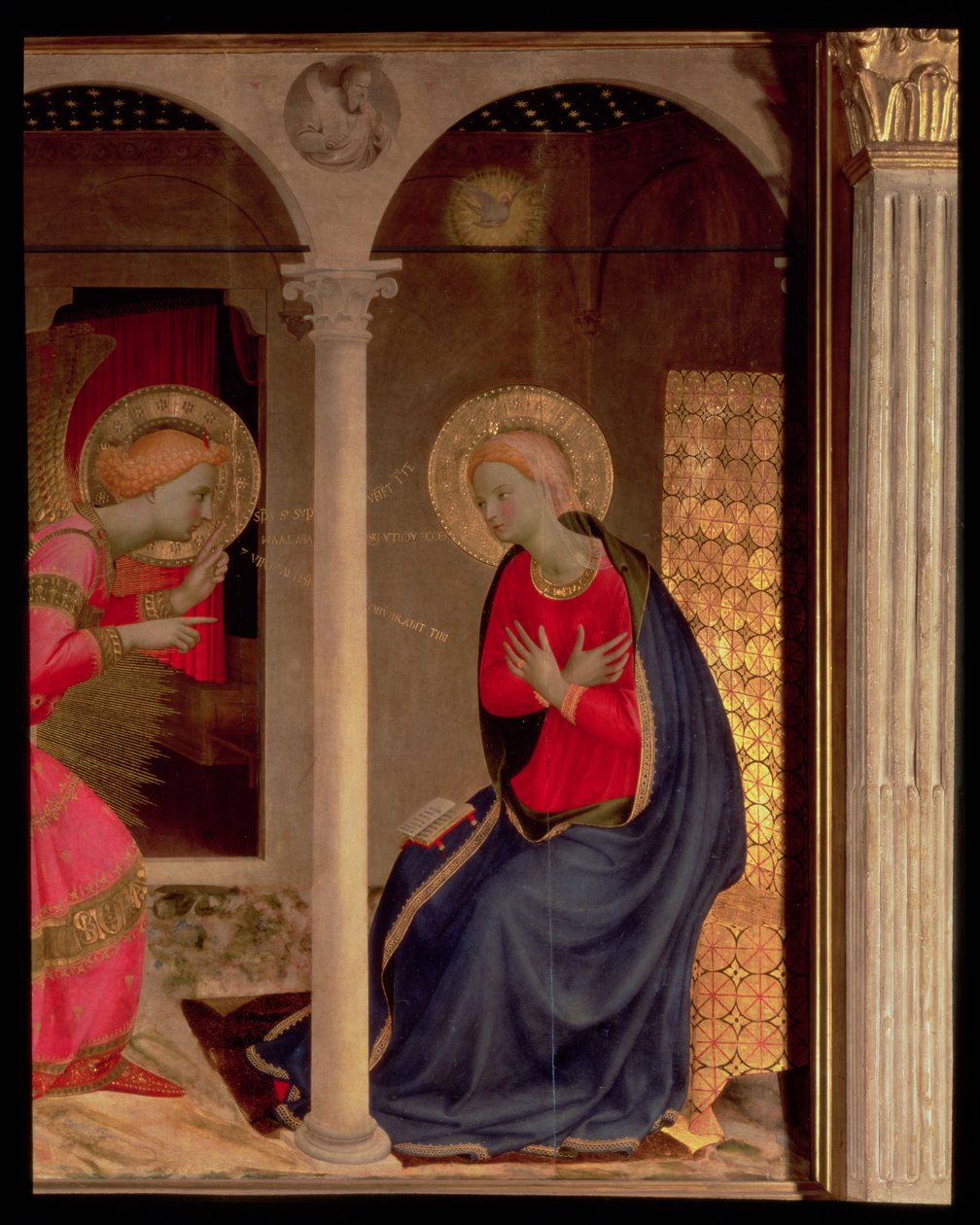 Annonciationen (detalj) av Fra Angelico