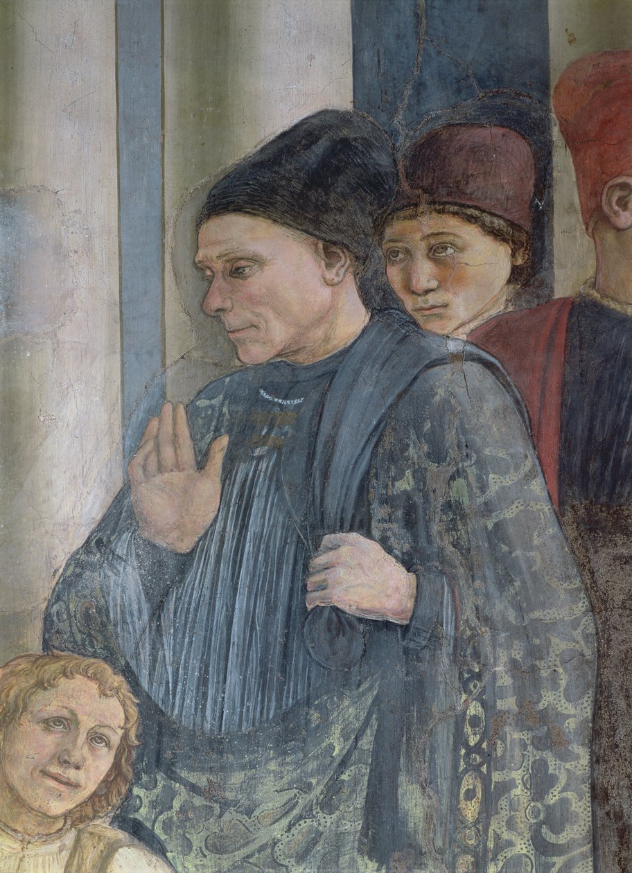 Firandet av Sankt Stefans reliker (detalj) 1452-66 (se även 63781 och 63782) av Fra Filippo Lippi