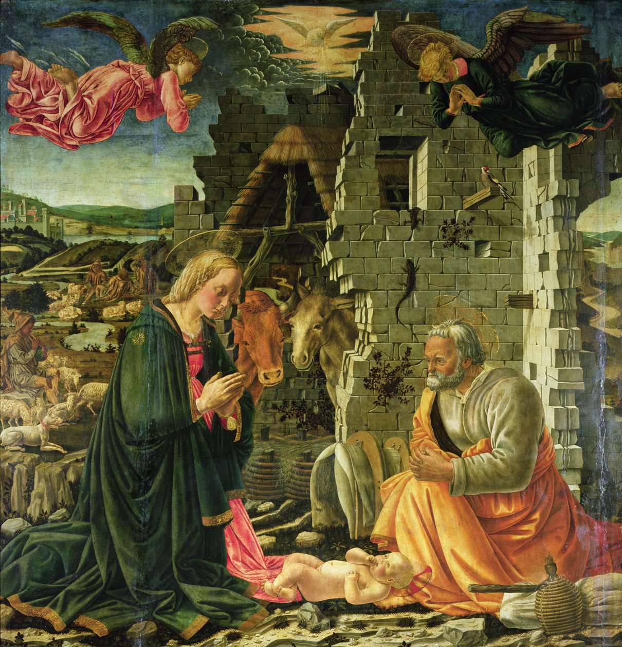 Födelsekyrkan, 1465-70 av Fra Filippo Lippi