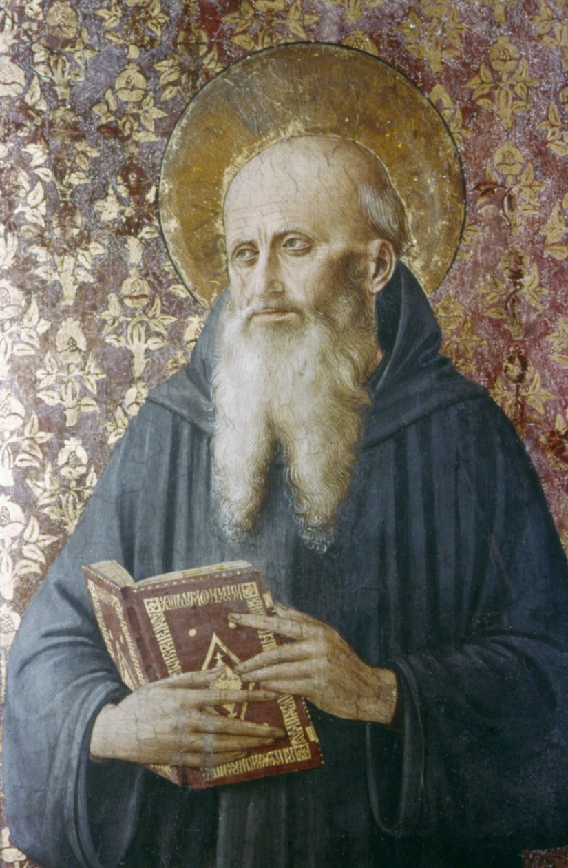 Fra Angelicos fresker som föreställer Johannes för påven Nikolaus V:s privata kapell i Vatikanen (ca 1448-1499). av Fra  Angelico