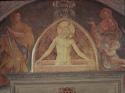 Pieta (färsk) av Fra (c.1387 1455) Angelico