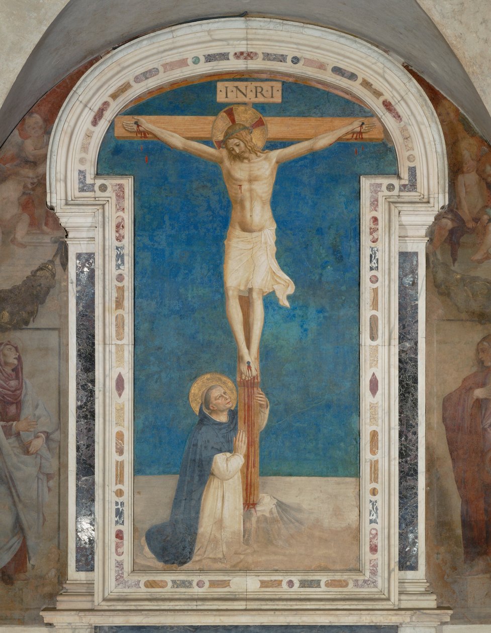 Sankt Thomas med korset av Fra (c.1387-1455) Angelico