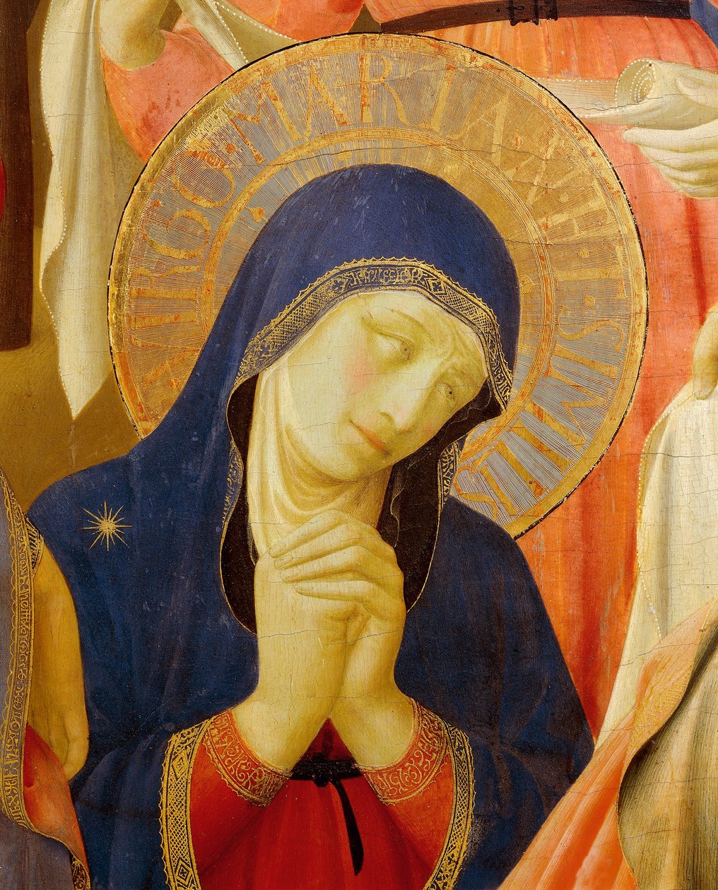 Avsättning från den heliga treenighetens kors eller altartavla, cirka 1432, av Giovanni da Fiesole känd som Fra Angelico (1400-cirka 1455), tempera på trä av Fra (c.1387 1455) Angelico