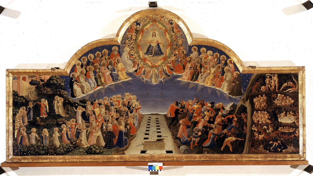Den sista domen (målning) av Fra  Angelico
