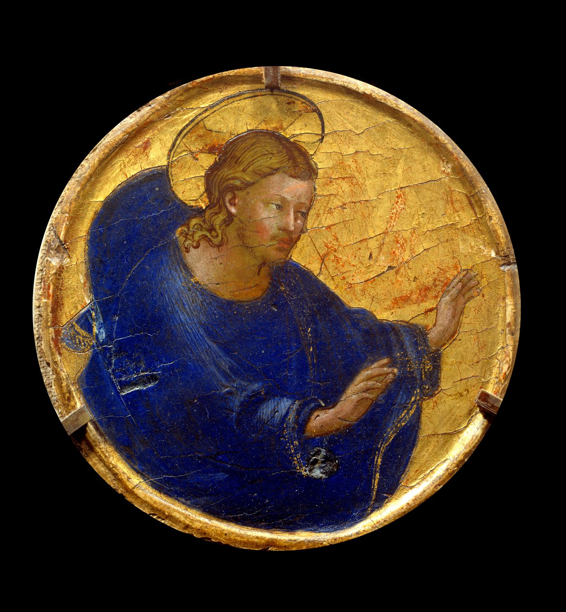 Välsignelsen Kristus. Målning av Fra Giovanni (Guido di Pietro) dit Fra Angelico (1387-1455) av Fra  Angelico