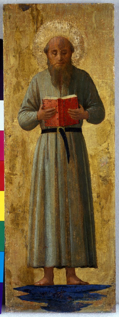 A Saint, v.1435-40 (tempera på poppelträ) av Fra Angelico