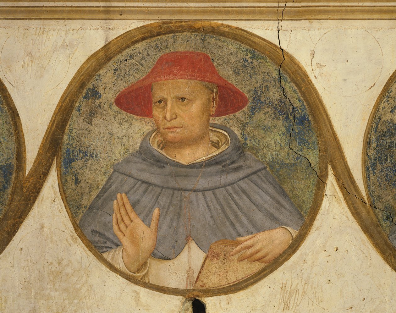 Välsignade Ugolino av Orvieto, teolog och filosof av Fra Angelico