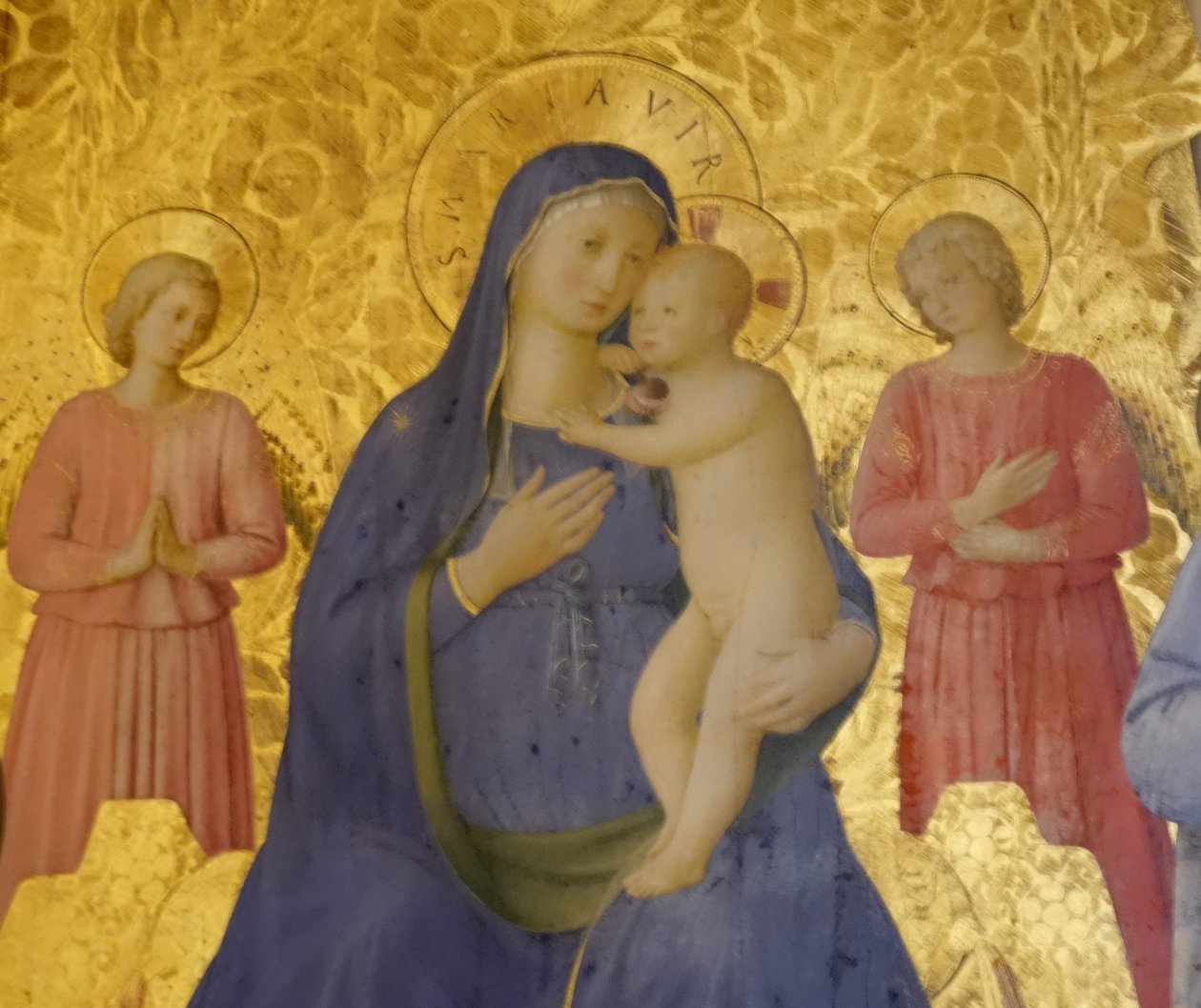 Bosco ai Frati Altartavla av Fra Angelico