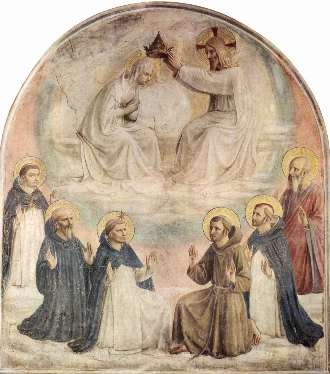 Kröning av Jungfru Maria av Fra Angelico
