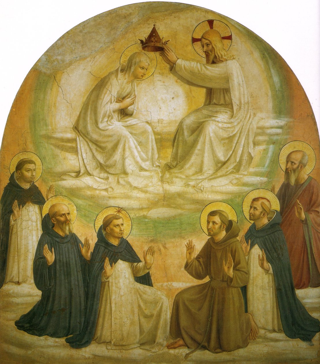 Kröning av Jungfru Maria av Fra Angelico