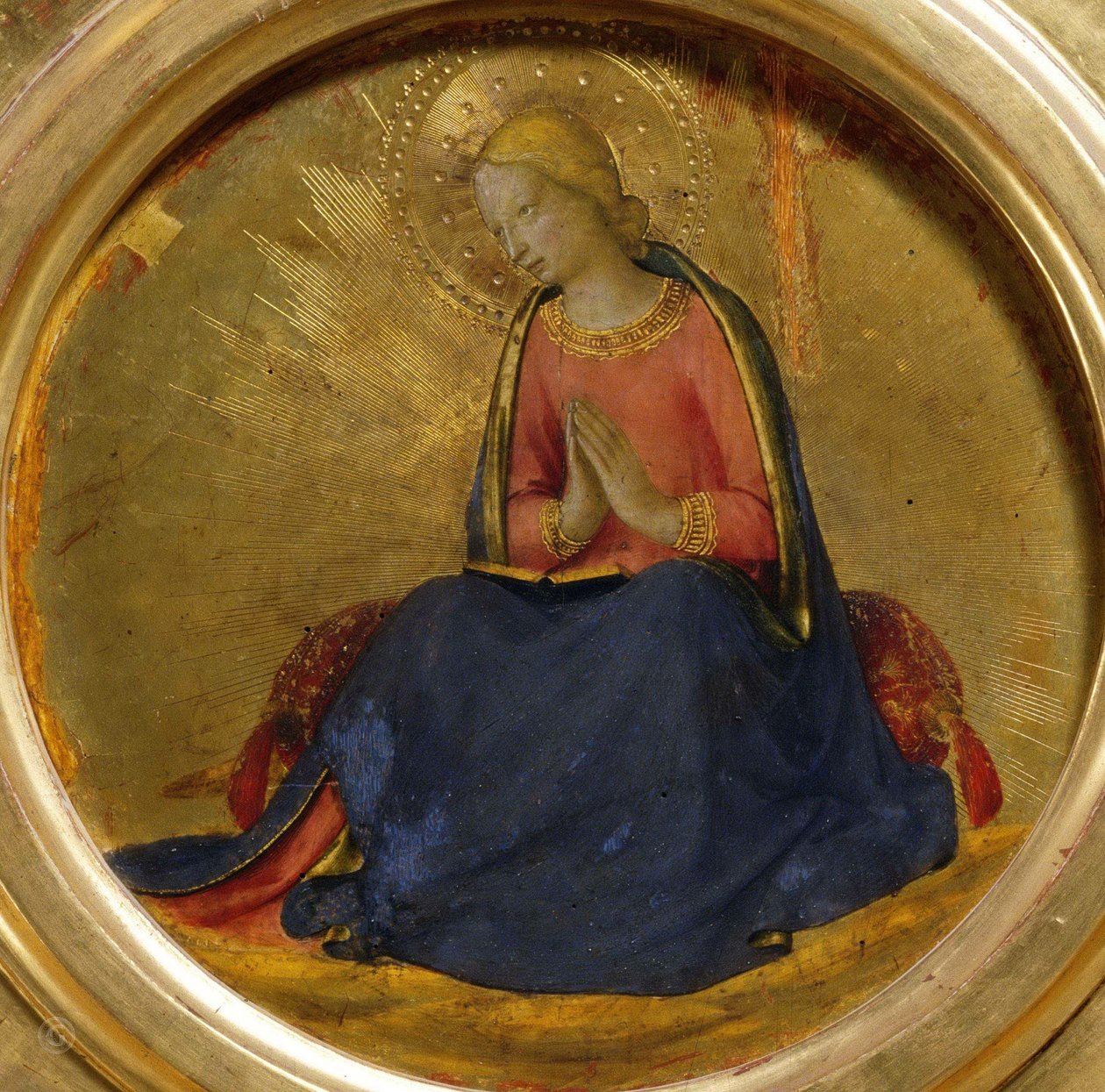 Italienska: Annunciazione Perugia Altartavla av Fra Angelico