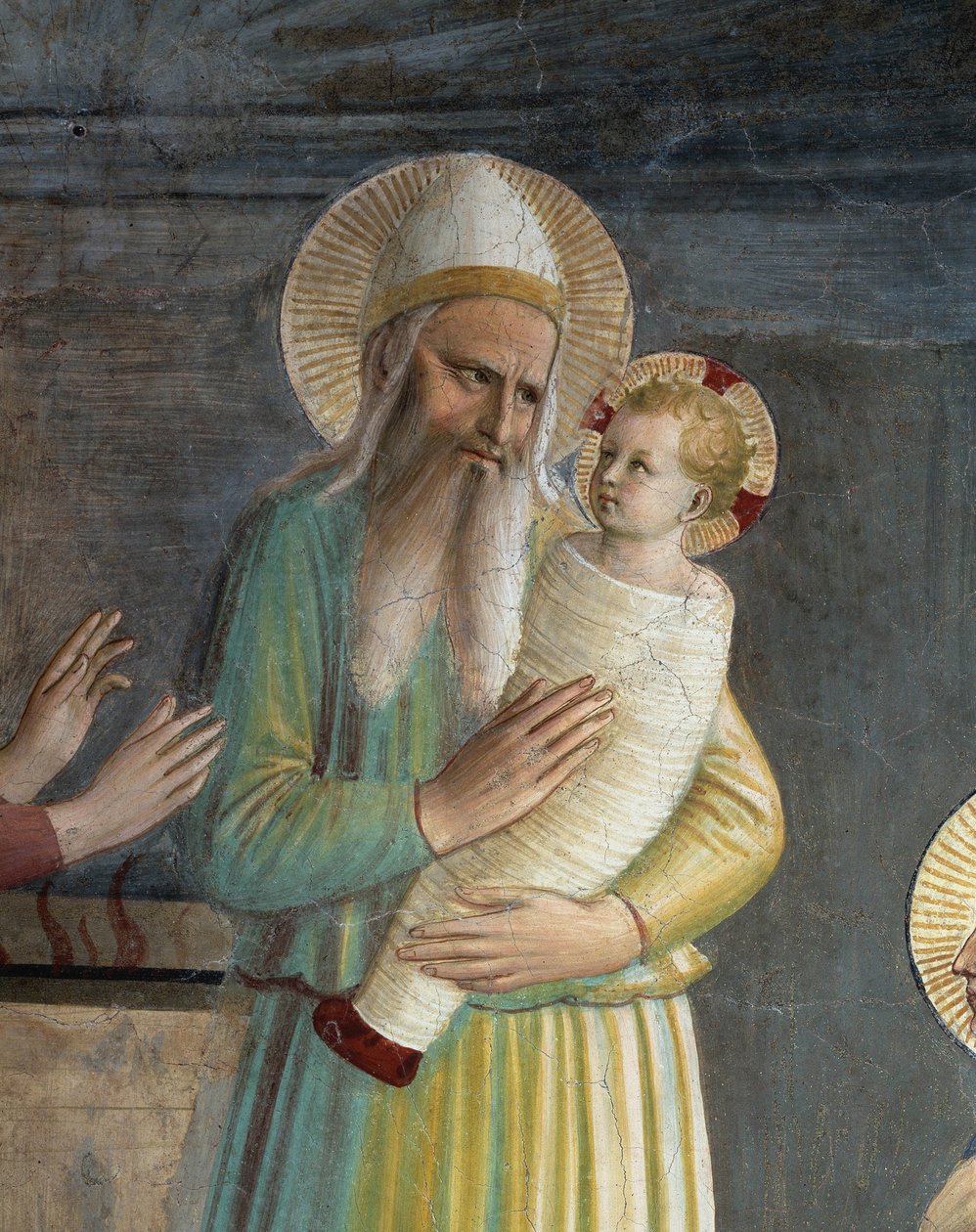 Presentationen av Kristus i templet av Fra Angelico