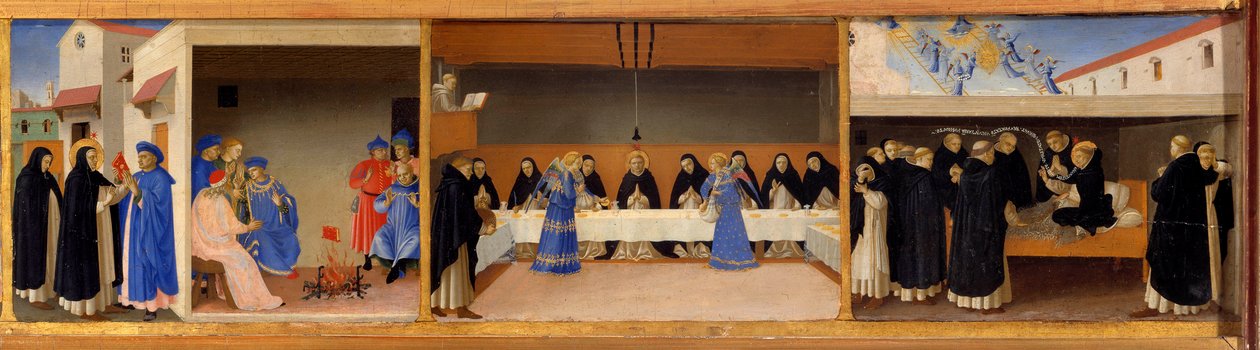 Sankt Dominicas liv av Fra Angelico