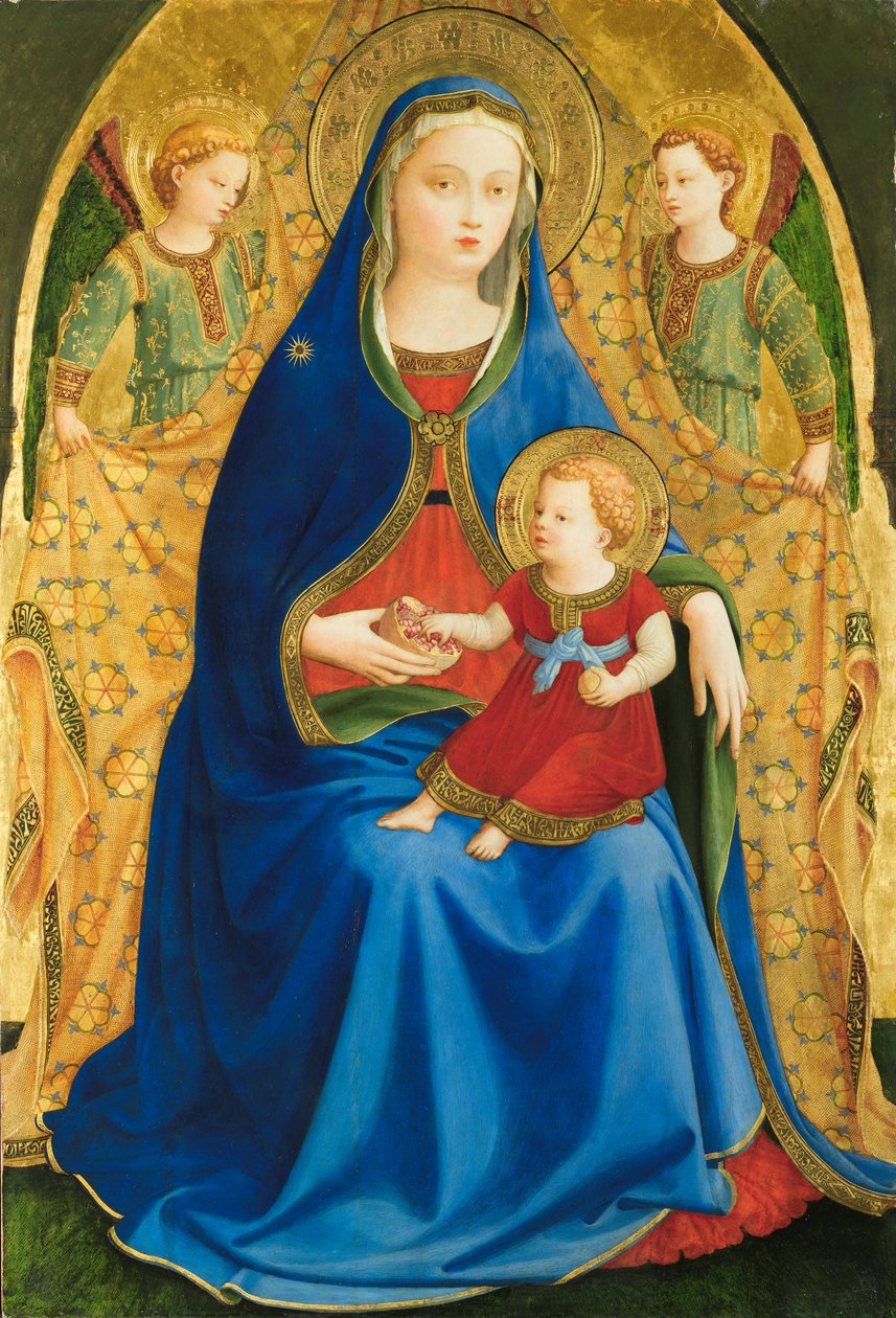 Madonna av granatäpplet av Fra Angelico