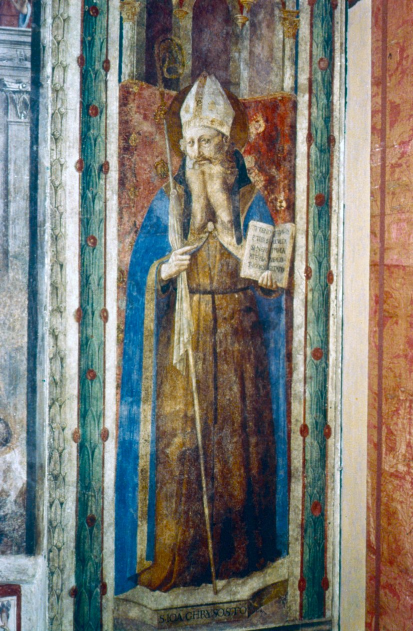 St John Chrysostom, mitten av 1400-talet av Fra Angelico