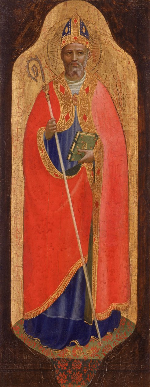 Sankt Nikolaus av Myra av Fra Angelico