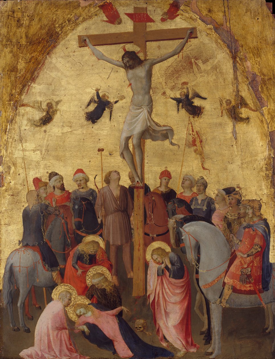 Korsfästelsen, ca. 1420-23. av Fra Angelico