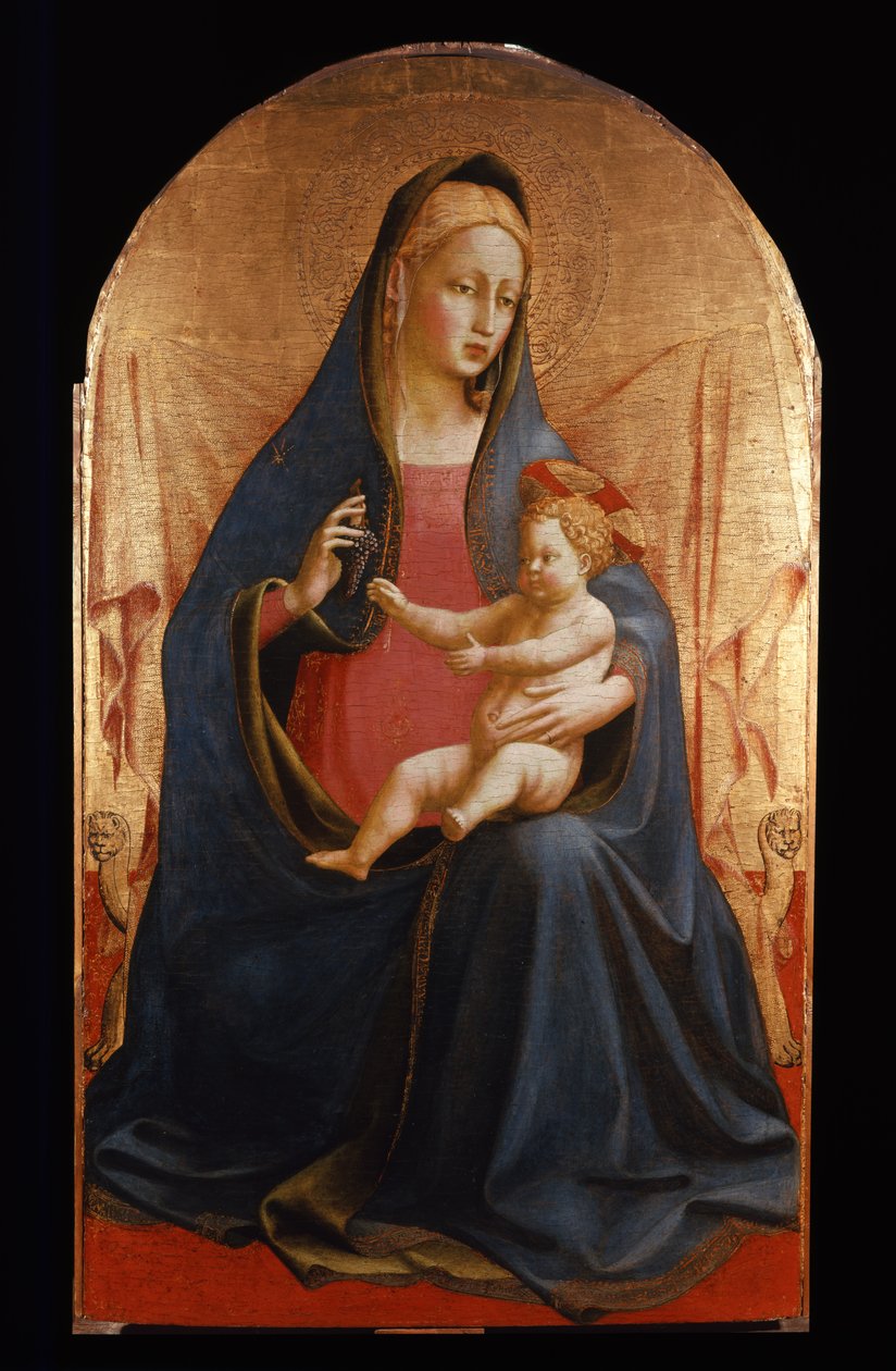 Jungfru och barn av Fra Angelico