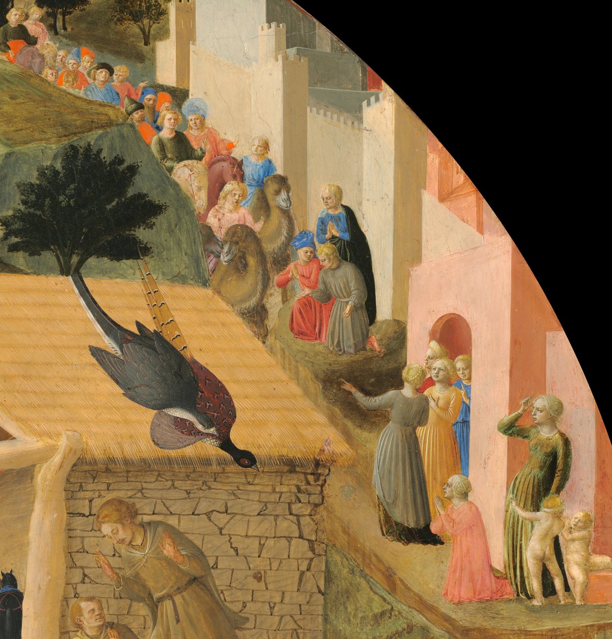 Tillbedjan av Magi av Fra Angelico and Fra Filippo Lippi