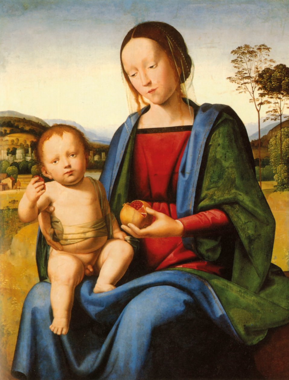 Madonnan och barnet av Fra Bartolomeo
