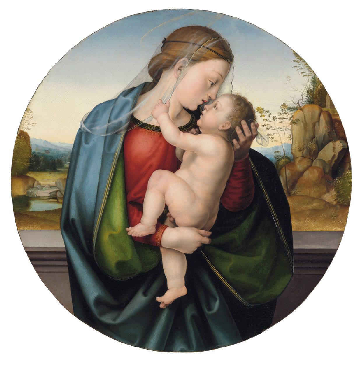 Madonnan och barnet av Fra Bartolomeo