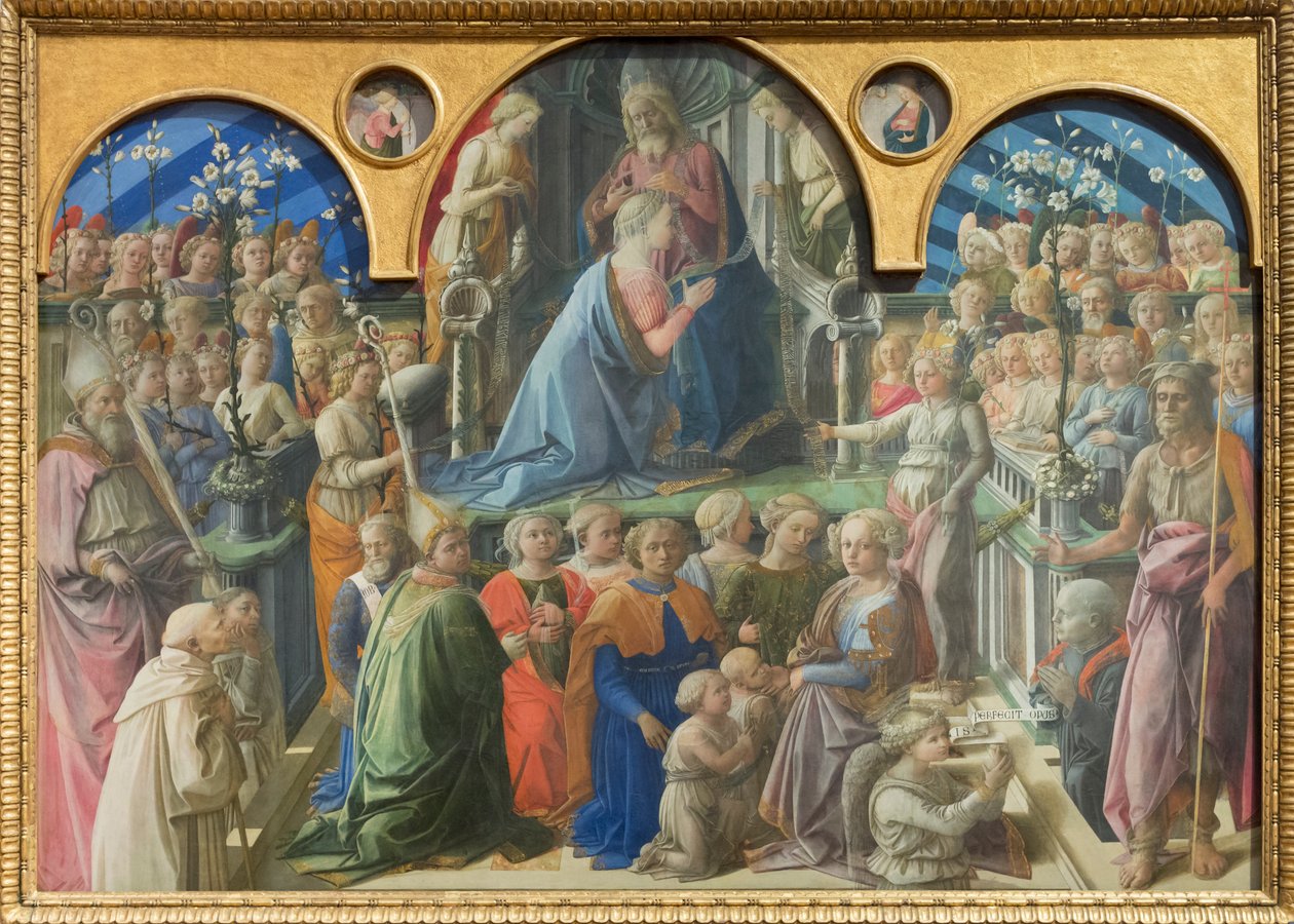 Jungfruns kröning av Fra Filippo Lippi