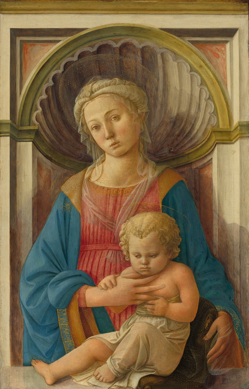 Madonna och barn av Fra Filippo Lippi
