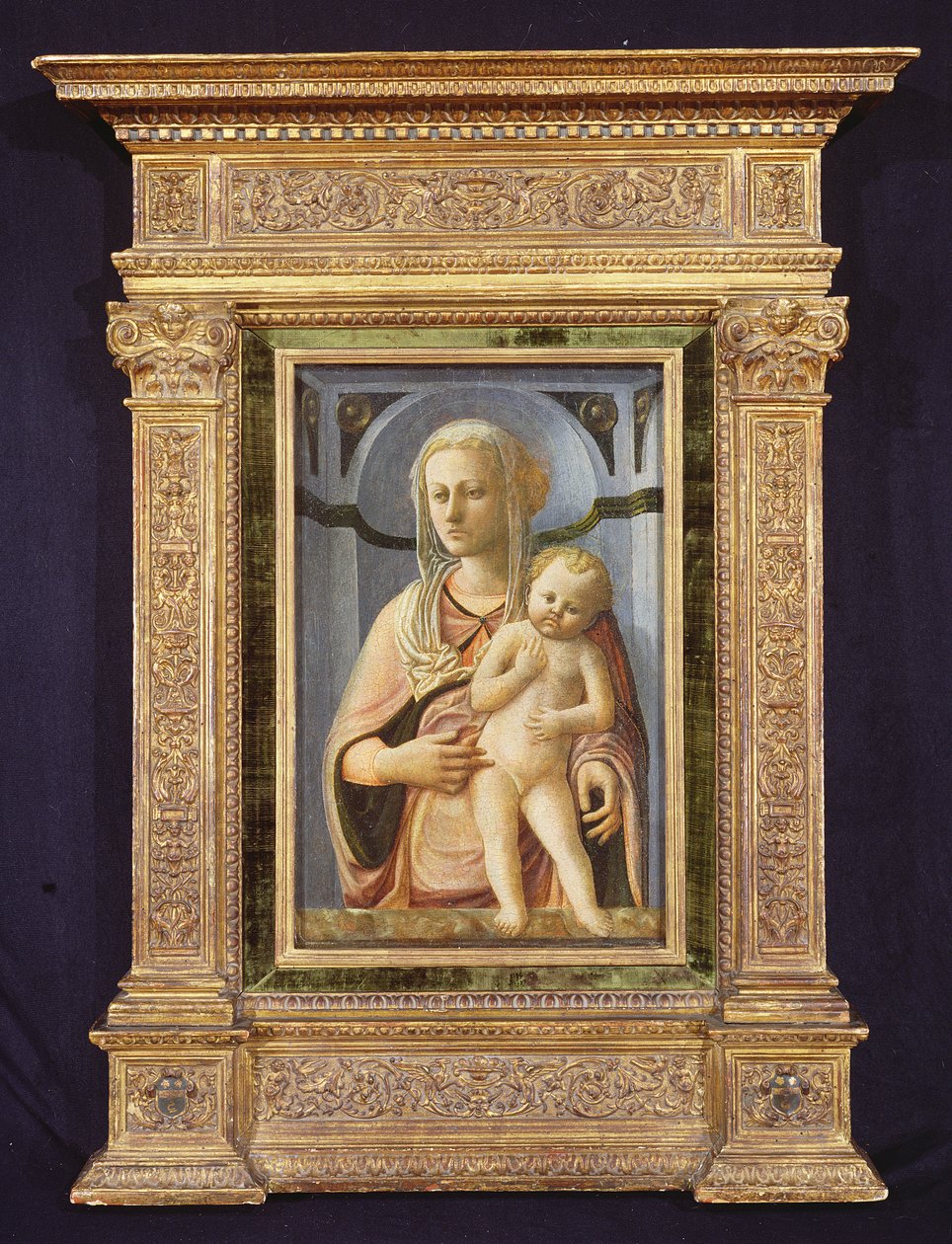 Madonna och barn, ca 1435 (tempera på panel) av Fra Filippo Lippi