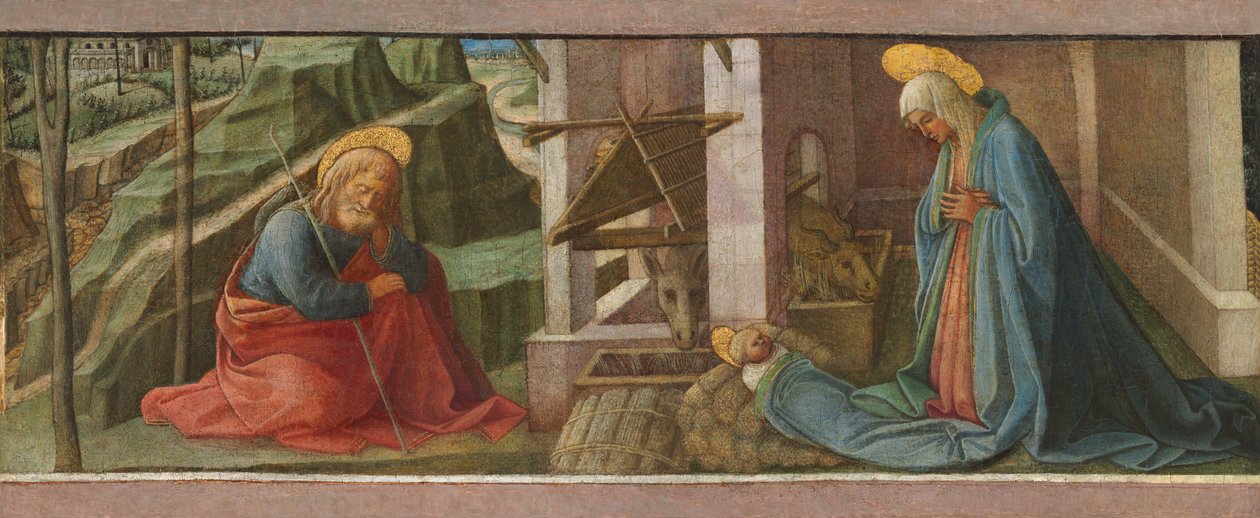 Födelsekyrkan av Fra Filippo Lippi and Workshop