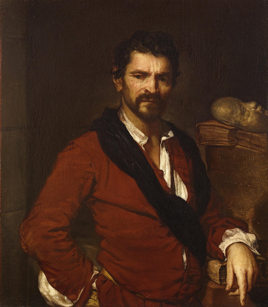 Italienska: Porträtt av Francesco Maria Bruntino Porträtt av Francesco Maria Bruntino av Fra Galgario