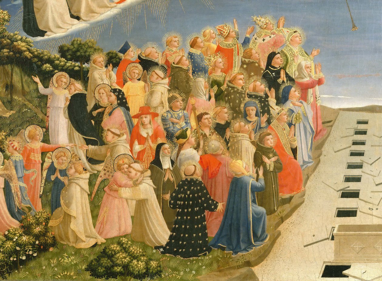 The Last Judgment Detail, ca 1432. av Fra Giovanni Angelico da Fiesole
