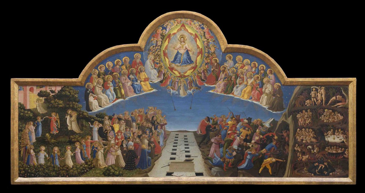 Den sista domen, ca 1432. av Fra Giovanni Angelico da Fiesole
