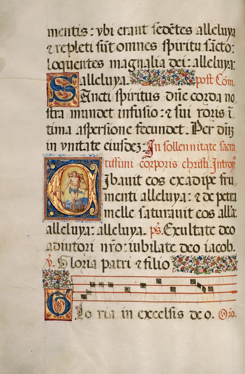 Inledande C: Den uppståndne Kristus av Fra Vincentius a Fundis