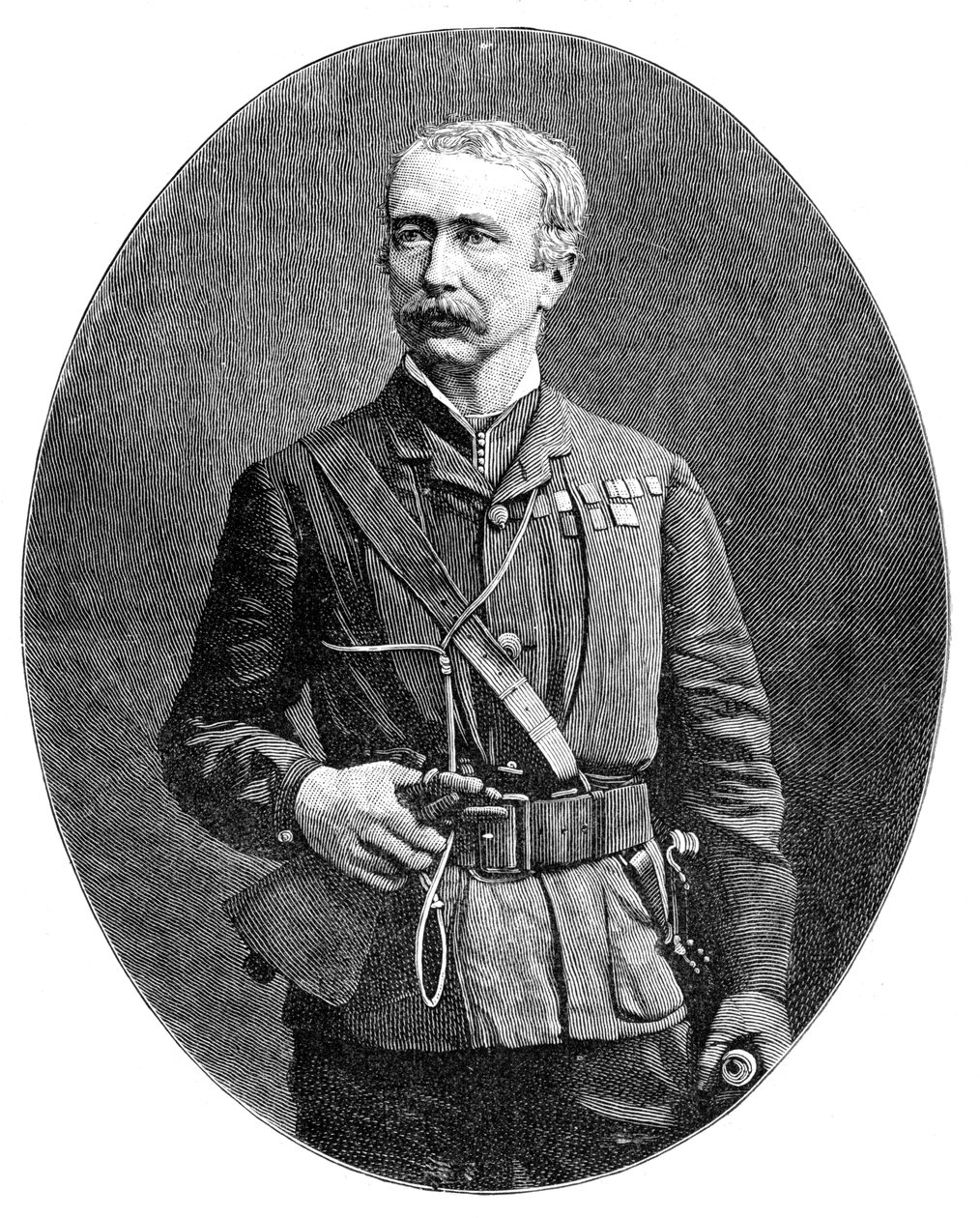 Garnet Joseph Wolseley, 1:e Viscount Wolseley, irländskfödd brittisk soldat, 1900. av Fradelle and Young