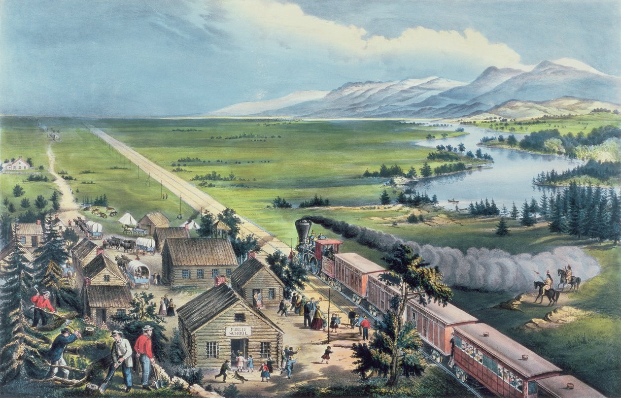 Över kontinenten: "Westward the Course of Empire Takes it