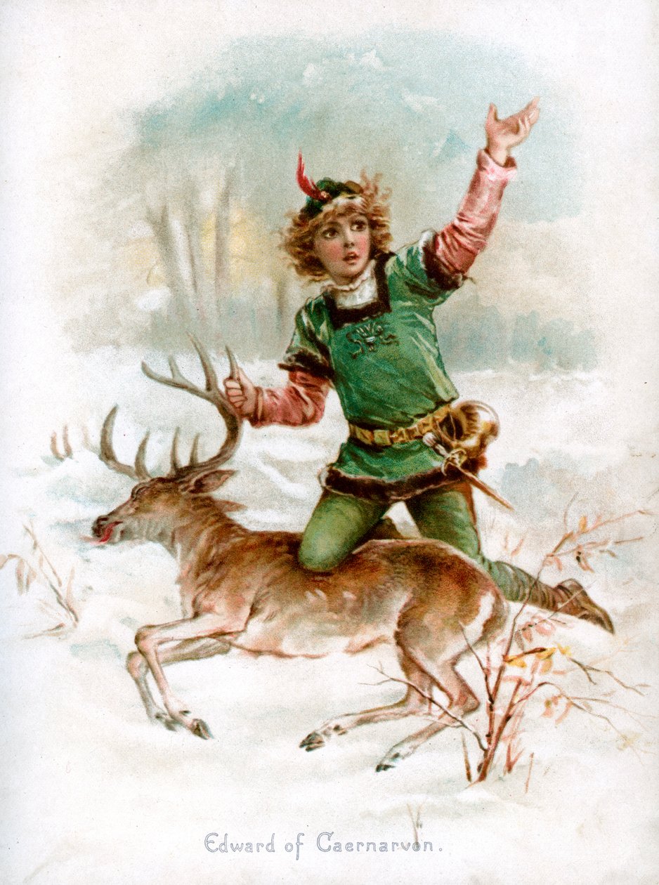 Edvard av Caernarvon, 1897 av Frances Brundage