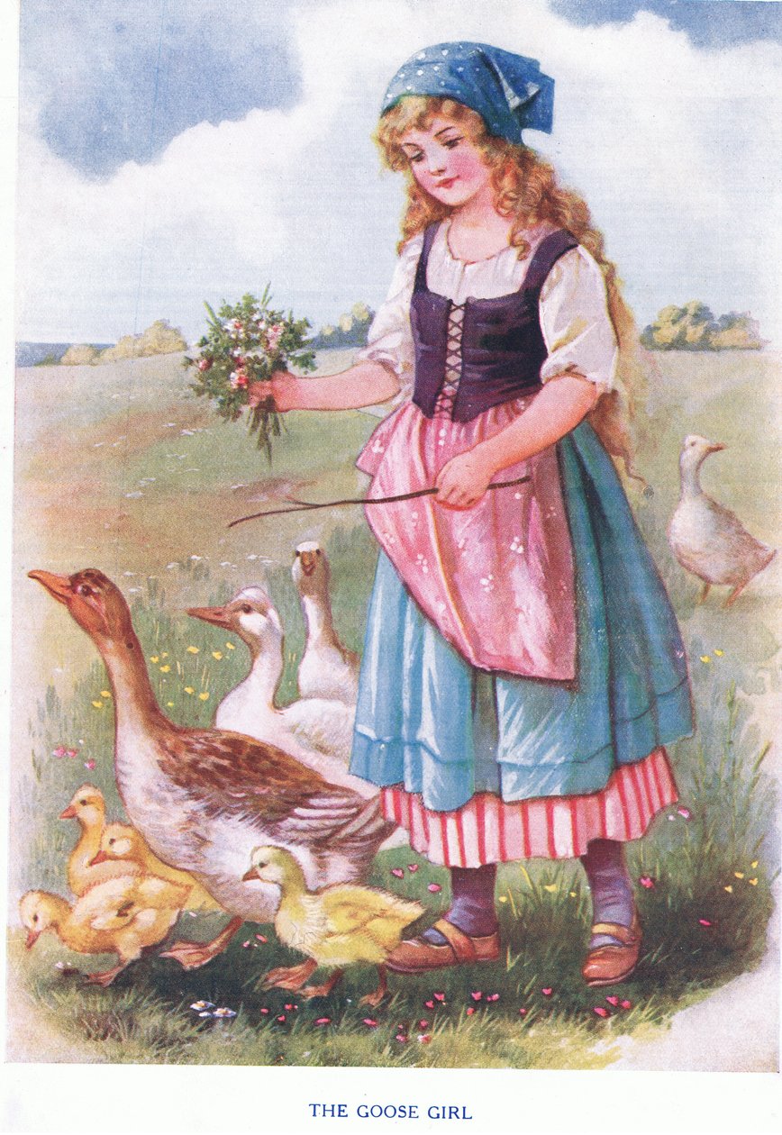 Gåsflickan, 1920-talet av Frances Brundage